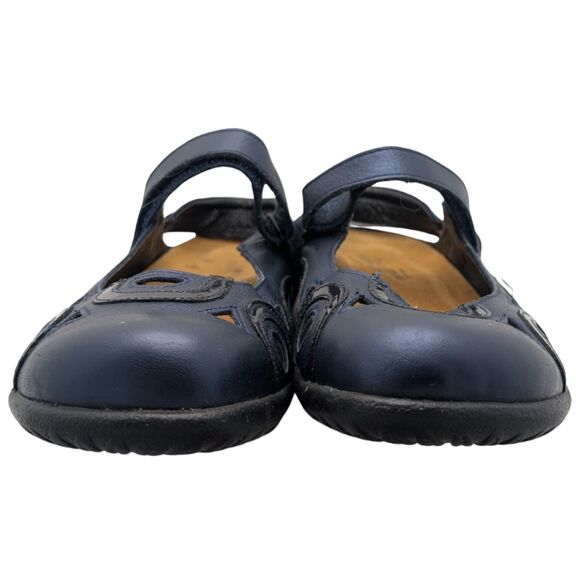 Naot Matai Navy Blue Mary Jane Flat Womens size EU 37 - Picture 2 of 8